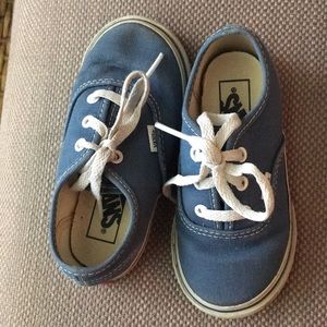 Vans toddler sneakers size 7T